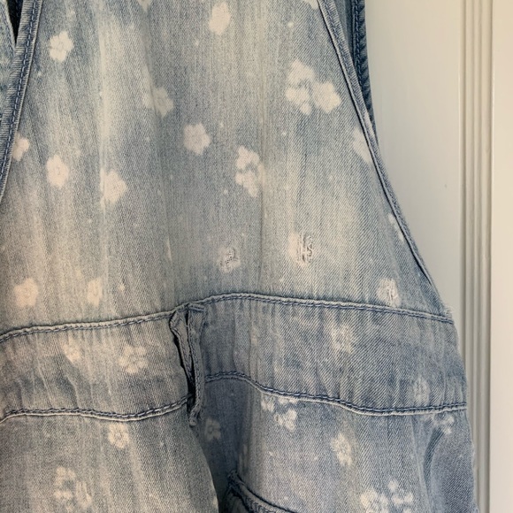 Free People Chambray Overalls - Picture 6 of 6